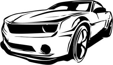 374x216 Carro Camaro Vector Limpio Free Vector In Coreldraw Cdr