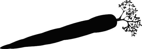 600x207 Carrot Clipart Silhouette For Free Download And Use Images