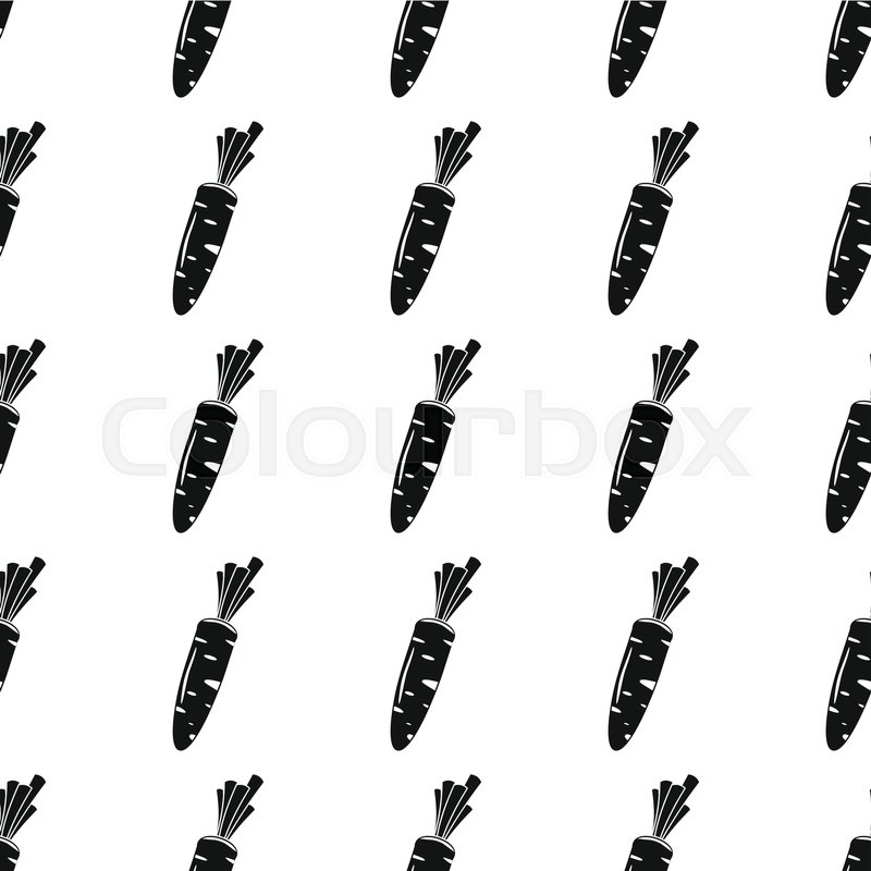800x800 Carrot Black Simple Silhouette Vector Stock Vector Colourbox