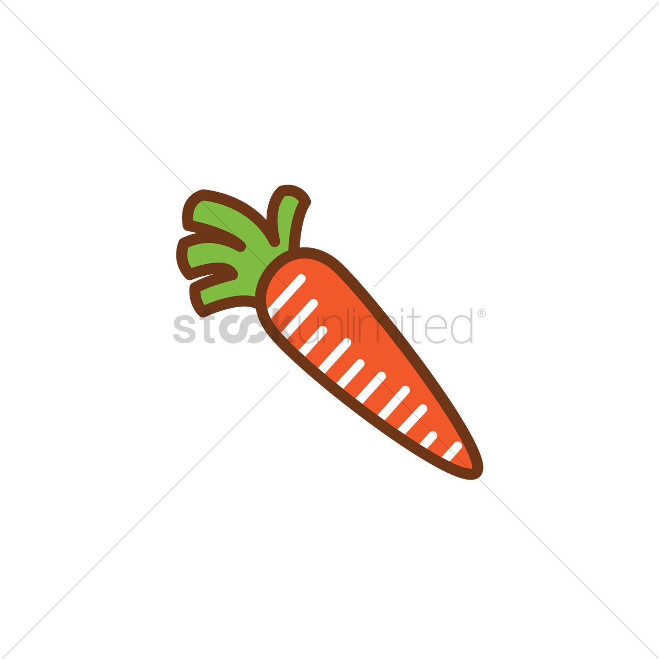 1300x1300 Carrot Vector Image