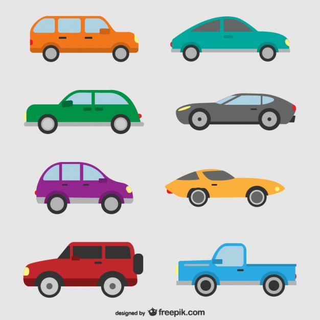 Cars Set Vector Free Download 626x626 Cars Set Vector Free Download