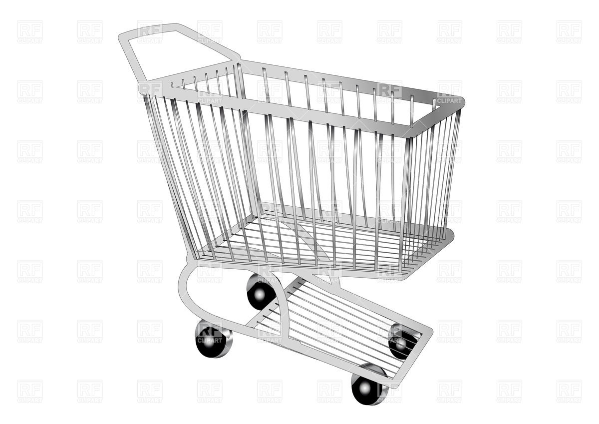 1200x849 Shopping Cart Vector Image Of Objects Arkela
