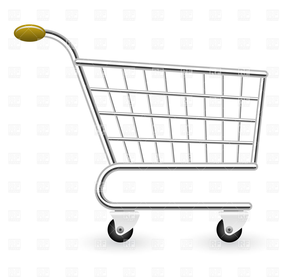 1200x1160 Empty Shopping Cart Vector Image Of Business, Finance Frbird