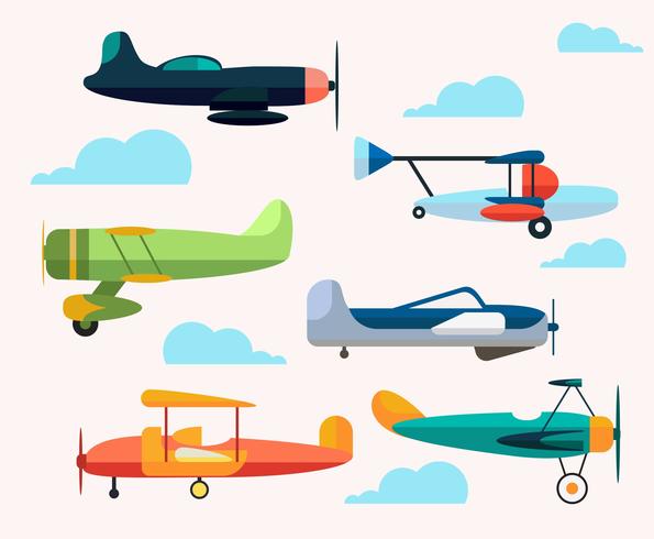 Cartoon Plane Vector 595x490 Cartoon Plane Vector