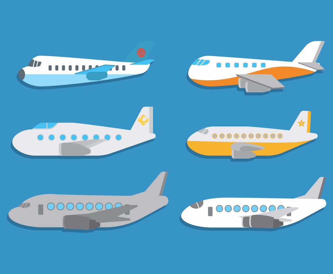 Cartoon Plane Vector Vector Art Graphics 1136x936 Cartoon Plane Vector Vector Art Graphics