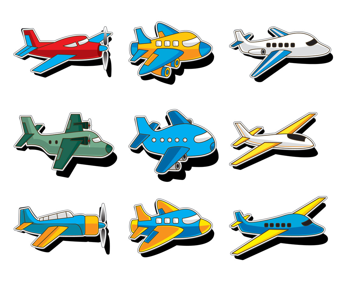 Illustration Of The Cartoon Airplane Vector Art Graphics 1136x936 Illustration Of The Cartoon Airplane Vector Art Graphics