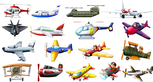 Aircraft Cartoon Vector Material Free Download 500x267 Aircraft Cartoon Vector Material Free Download