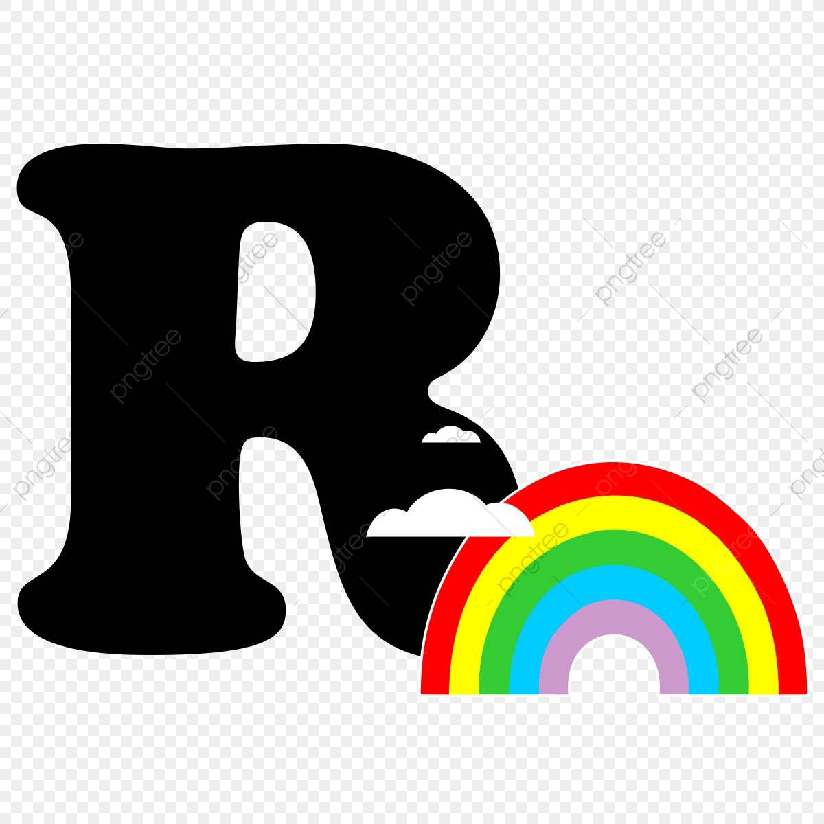 1200x1200 English Alphabet With Picture Letter R, English Letter, Cartoon
