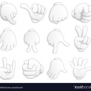 300x300 Cartoon Arms Doodle Gloved Pointing Hands Vector Newwaysys