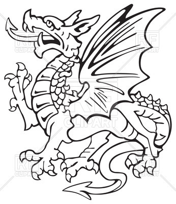 346x400 Mythological Heraldic Monster