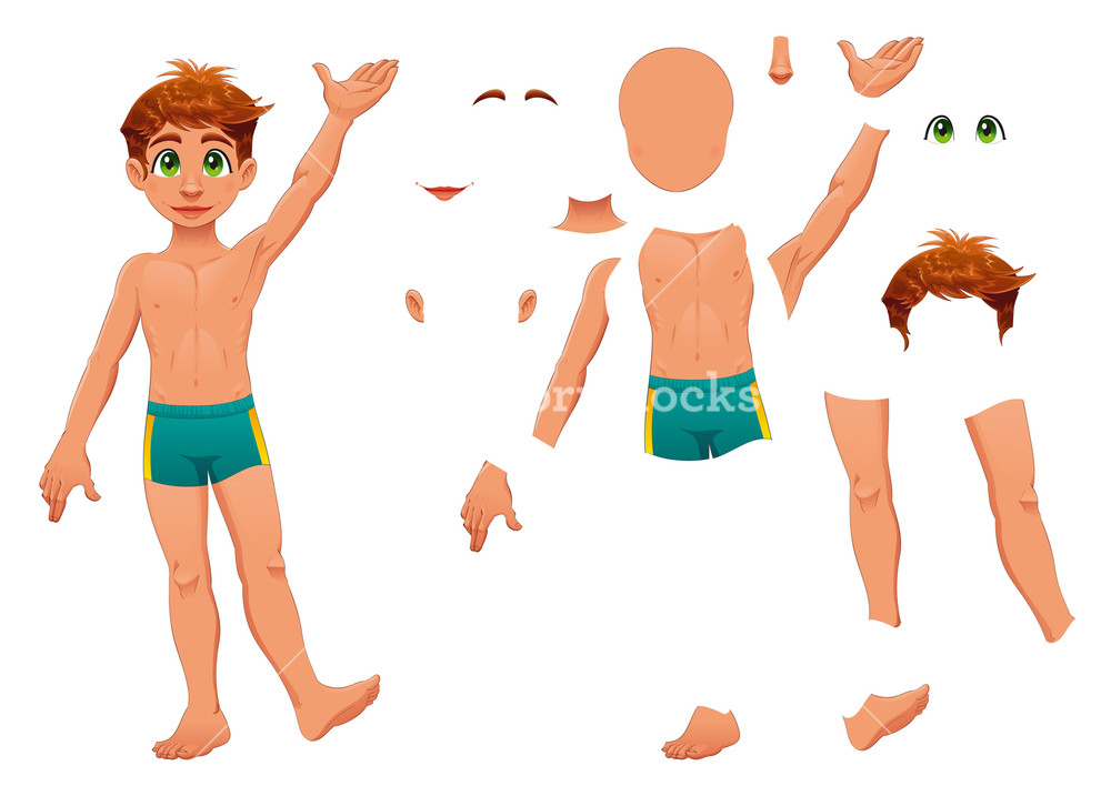 Cartoon Body Parts Vector at Vectorified.com | Collection of Cartoon