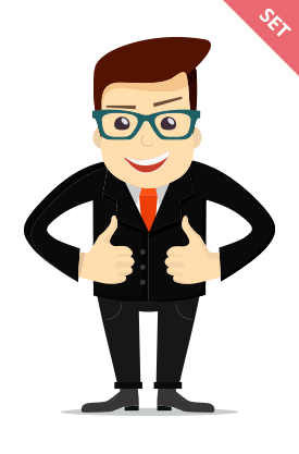 Cartoon Businessman Vector