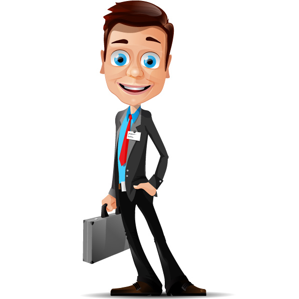 597x597 Free Businessman Vector Character Free Vectors Ui Download