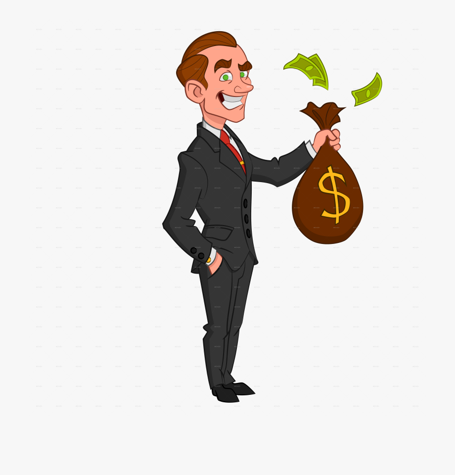 920x960 Businessman Money Clipart Vector Transparent Library