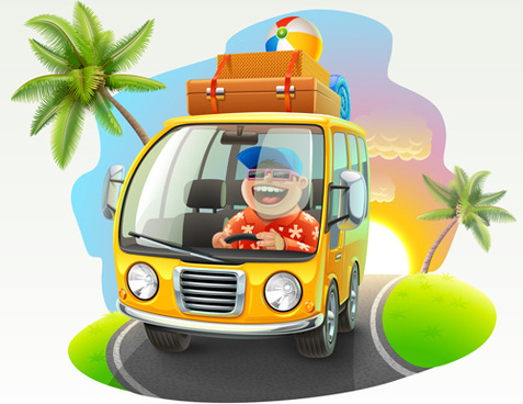 Cartoon Car Free Vector Download 477x368 Cartoon Car Free Vector Download