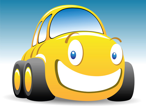 Funny Color Cartoon Cars Vector Free Vector In Encapsulated 500x364 Funny Color Cartoon Cars Vector Free Vector In Encapsulated