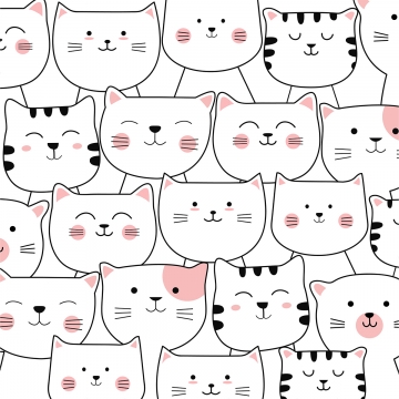 360x360 Cat Vector, Free Download Cats, Cat Ear, Cartoon Cat Vector Art