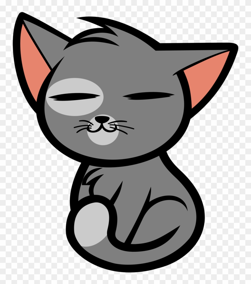 880x994 Clipart Transparent Cats Vector Cute Cat