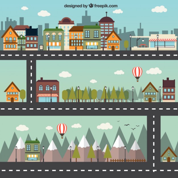 Cartoon City Vector Free Download 626x626 Cartoon City Vector Free Download