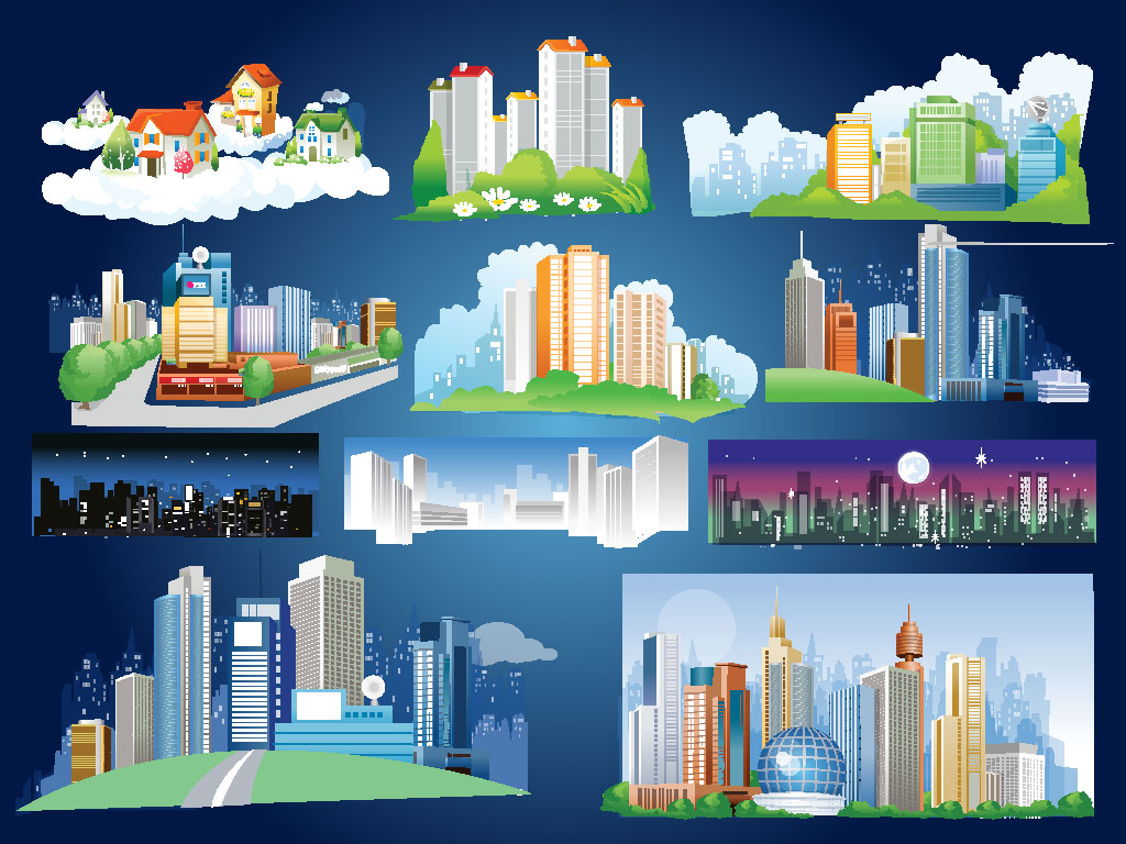 City Background Pack 1024x768 City Background Pack