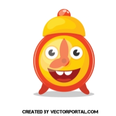 Cartoon Alarm Clock Vector Image 230x230 Cartoon Alarm Clock Vector Image