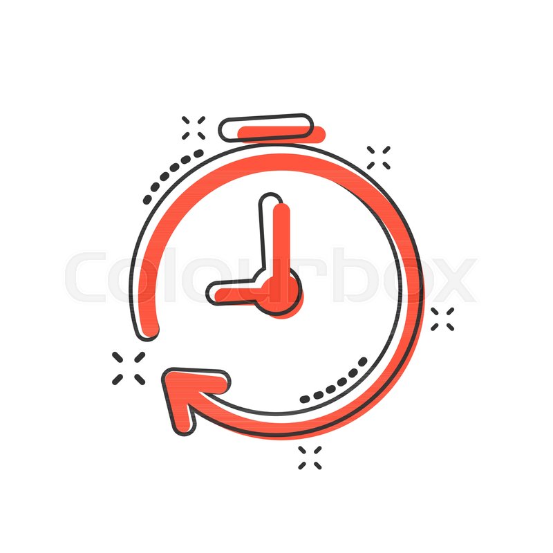 Vector Cartoon Clock Timer Icon In Stock Vector Colourbox 800x800 Vector Cartoon Clock Timer Icon In Stock Vector Colourbox