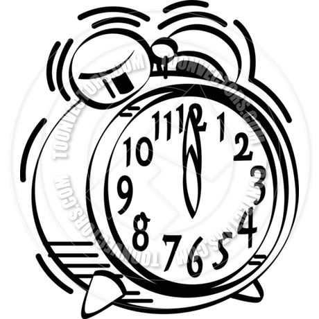 Cartoon Alarm Clock Vector 460x460 Cartoon Alarm Clock Vector