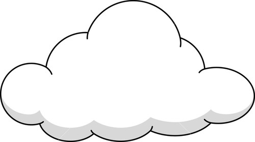 500x279 Cloud Cartoon Images Group With Items