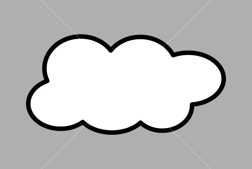 1000x673 Cartoon Cloud