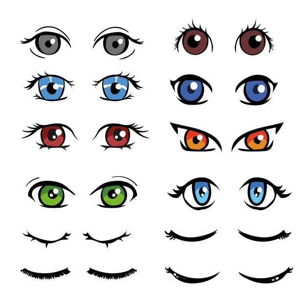 Cartoon Eyes Vector at Vectorified.com | Collection of Cartoon Eyes ...