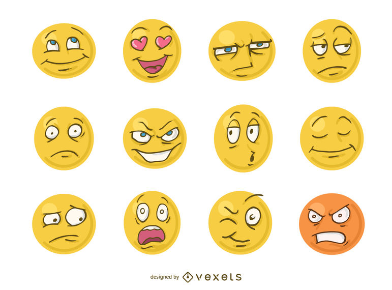 771x570 Funny Cartoon Faces Emoji