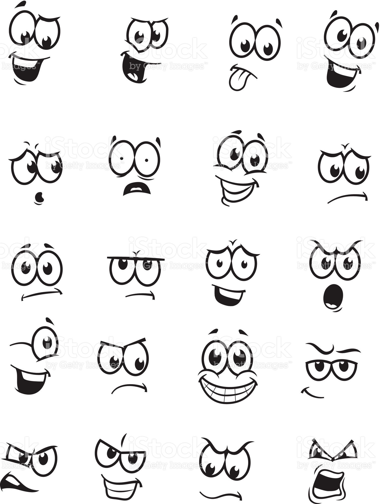 1544x2048 Vector Drawings Of Different Expressionsemotions Tyy