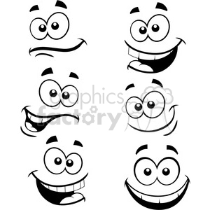 300x300 Cartoon Faces In Vector Clipart Royalty Free Gif, Png