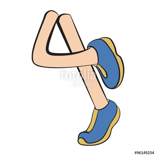 Cartoon Running Legs Stock Image And Royalty Free Vector 500x500 Cartoon Running Legs Stock Image And Royalty Free Vector