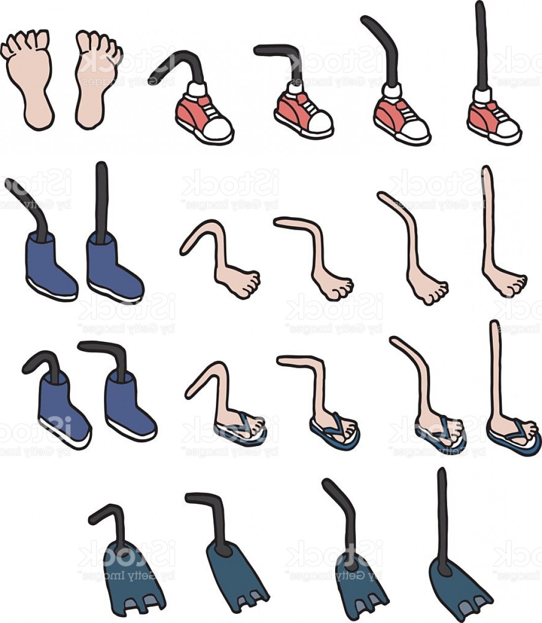 Cartoon Feet Vector at Vectorified.com | Collection of Cartoon Feet ...