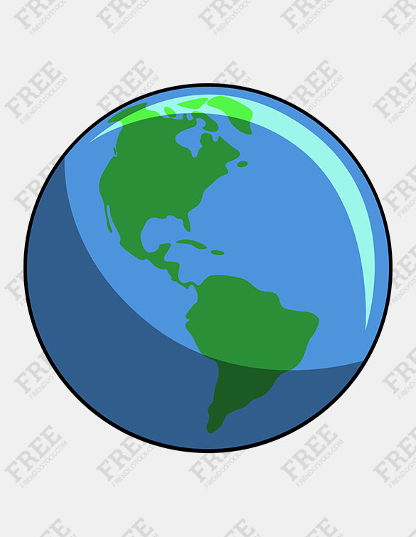 585x755 Free Graphic Earth Globe