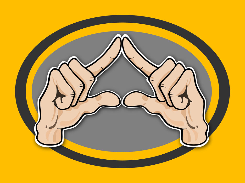 1024x767 Cartoon Hands Vector Art Graphics