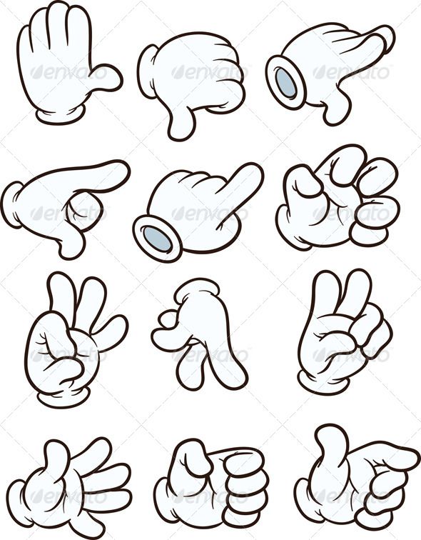 590x756 Cartoon Hands