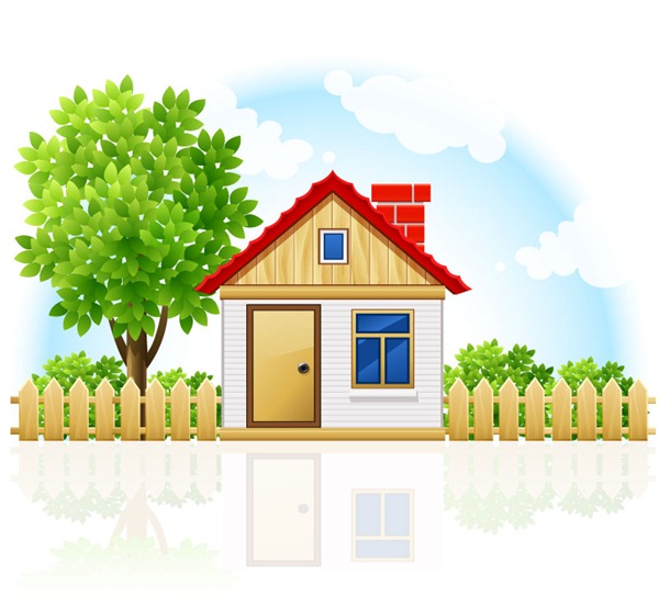 600x556 Cartoon House Vector Graphics My Free Photoshop World