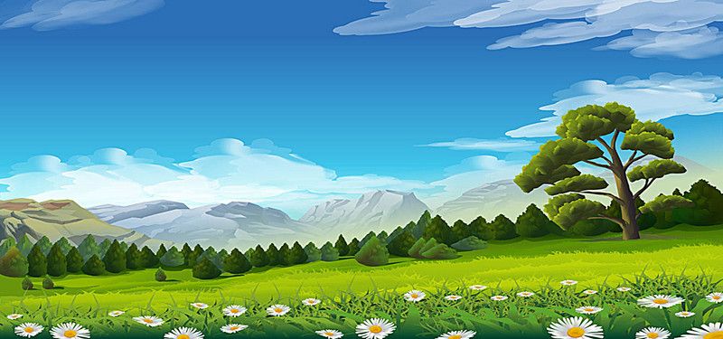 800x375 Cartoon Landscape Background In Kids Stuff Landscape