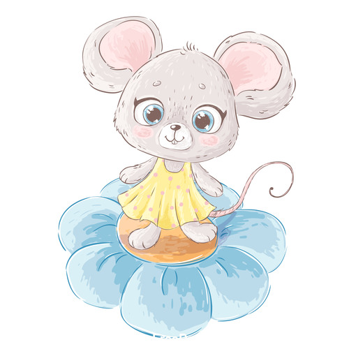 Cartoon Mouse Vector