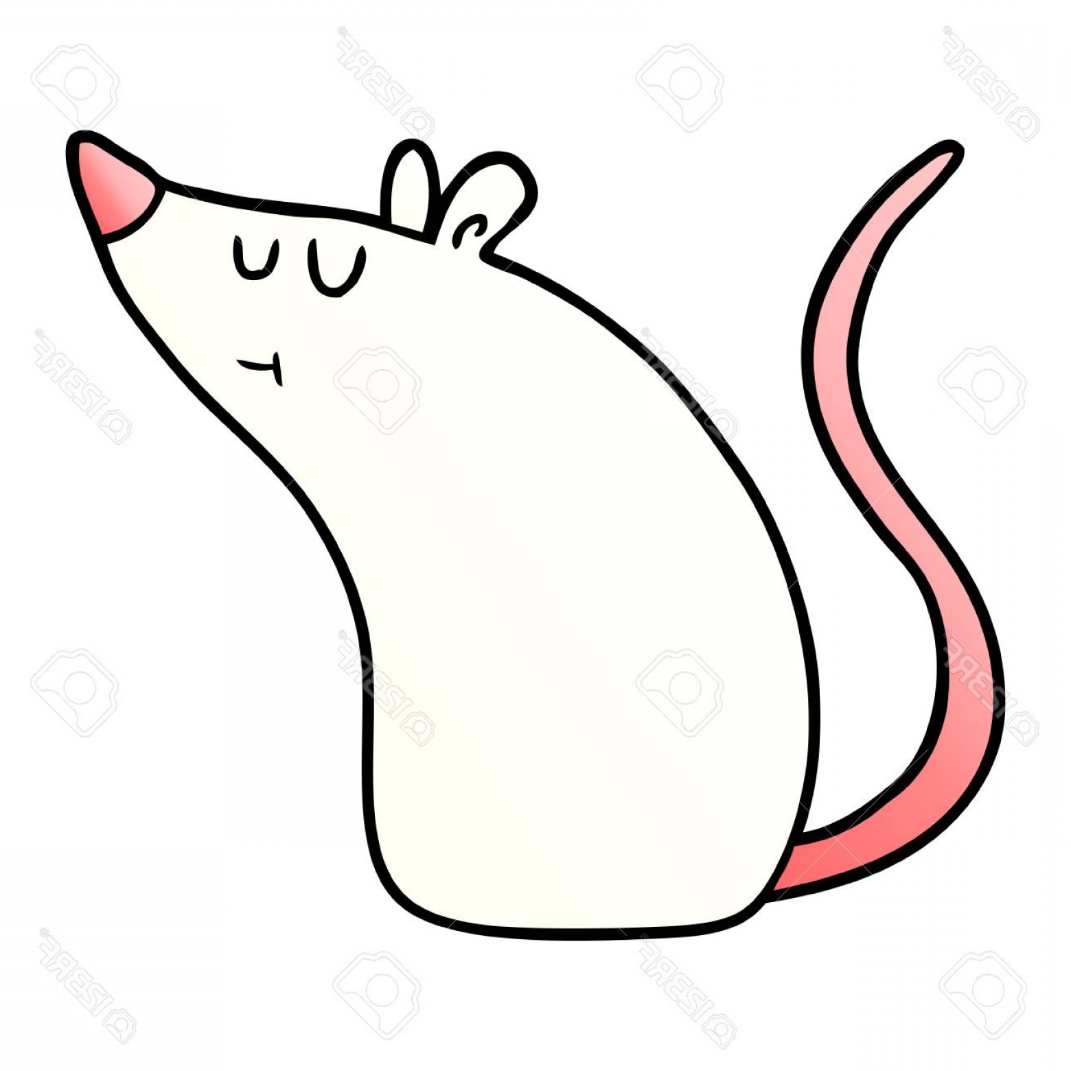 1560x1560 Photostock Vector Cartoon White Mouse Vector Illustration Soidergi