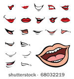 150x161 Pictures Of Cartoon Mouths Group With Items
