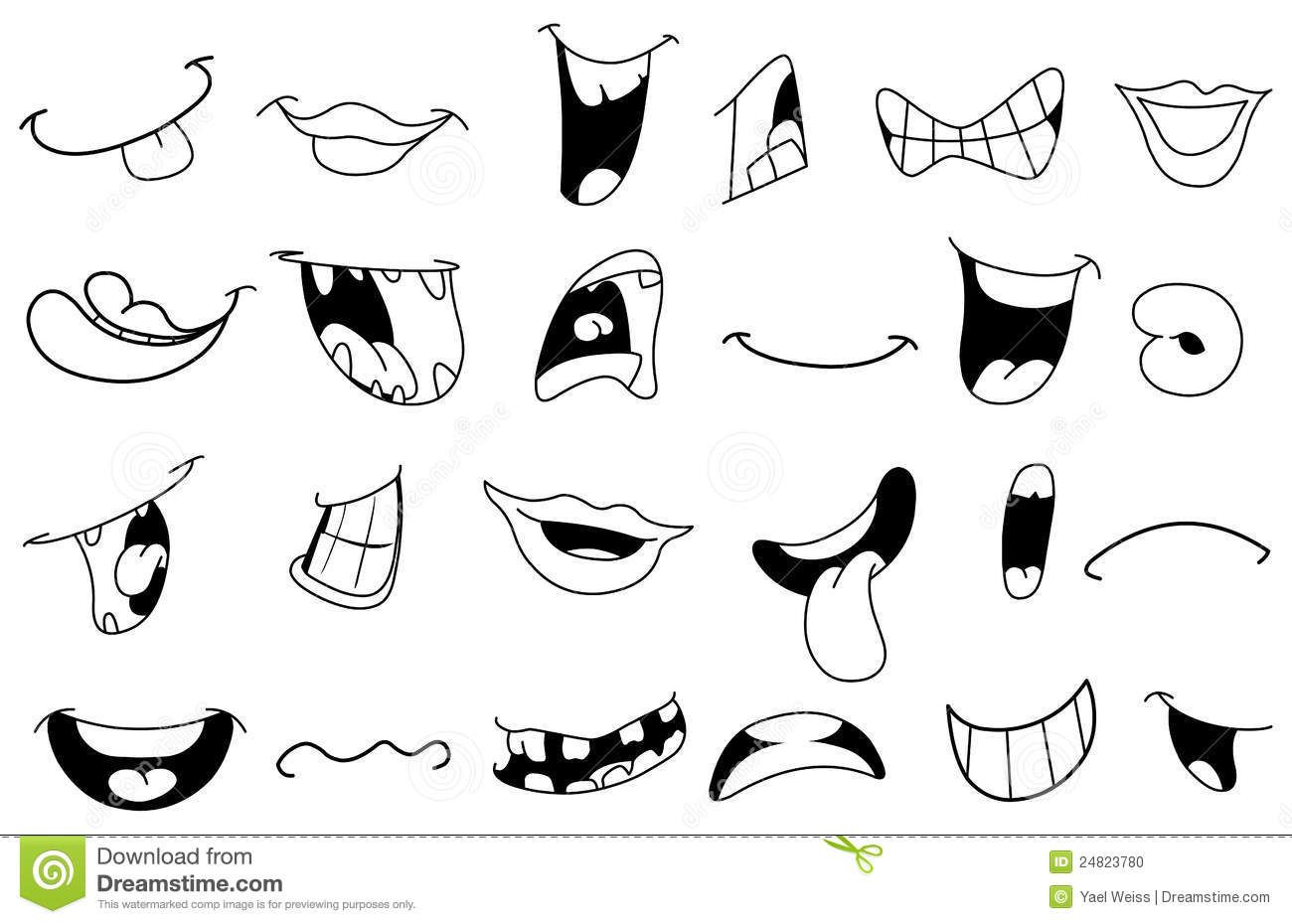 1300x930 Examples Of Easy To Draw Mouth