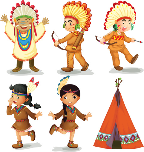 Cartoon Indigenous People Vector Free Vector In Encapsulated 482x509 Cartoon Indigenous People Vector Free Vector In Encapsulated