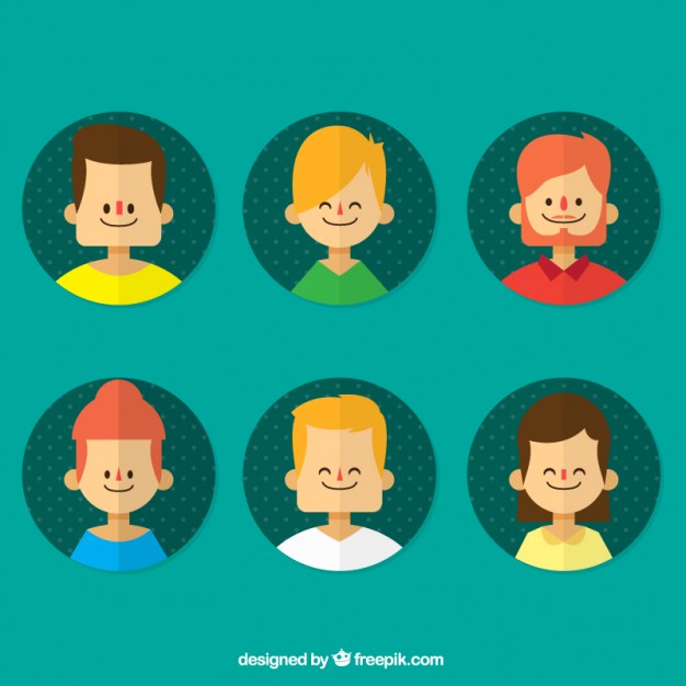 Cartoon People Vector Free Download 626x626 Cartoon People Vector Free Download