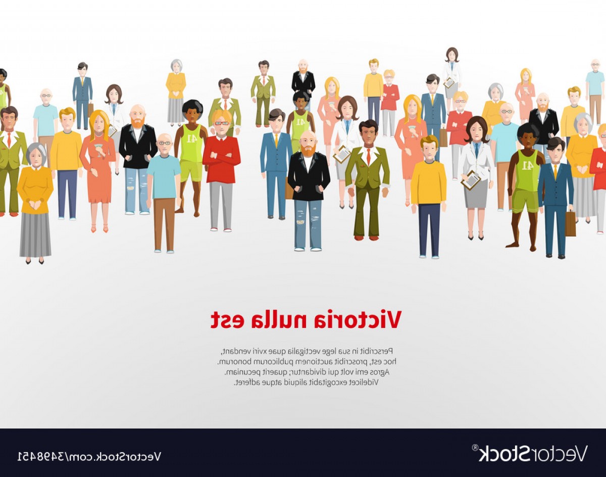 Large Group Of Cartoon People Background Vector Handandbeak 1200x944 Large Group Of Cartoon People Background Vector Handandbeak