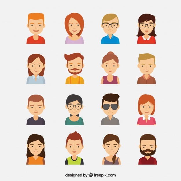 Cartoon People Vector at Vectorified.com | Collection of Cartoon People ...