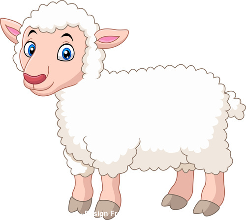 500x448 Cartoon Sheep Vector Free Download