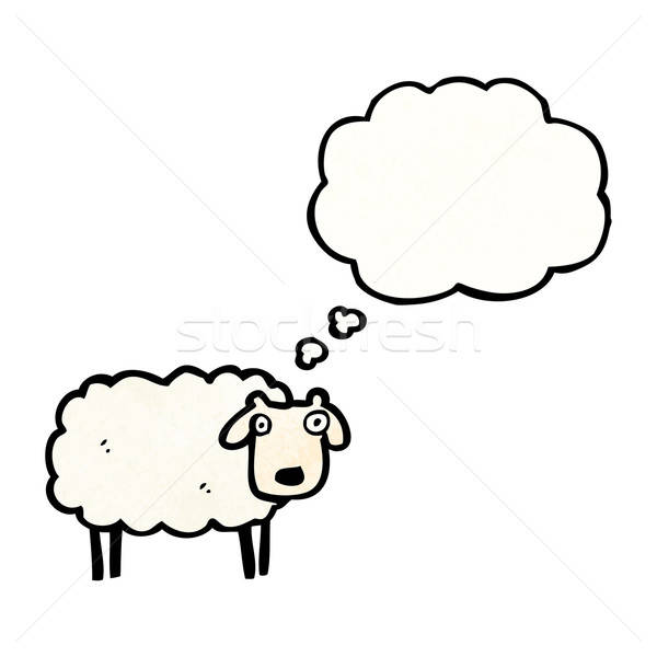 600x600 Cartoon Sheep Vector Illustration Lineartestpilot